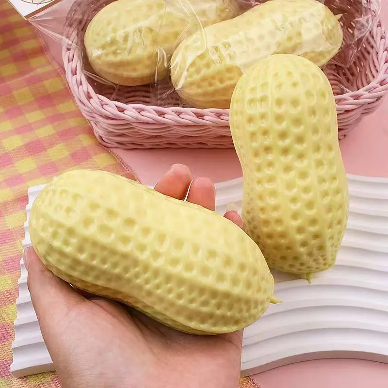 1pcs Big Size Peanut Squishy T - Party Games For Adults And Kids 评论和价格