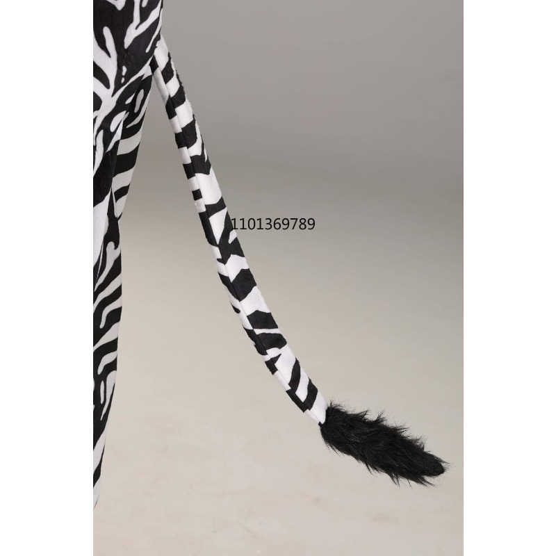 Girls Zebra Costume with Headb - Zoo Party Games 评论和价格
